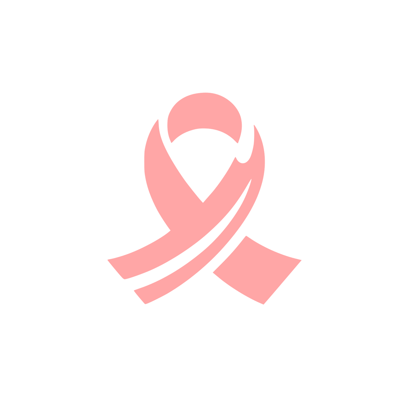 Abstract Ribbon Logo #ffa6a6