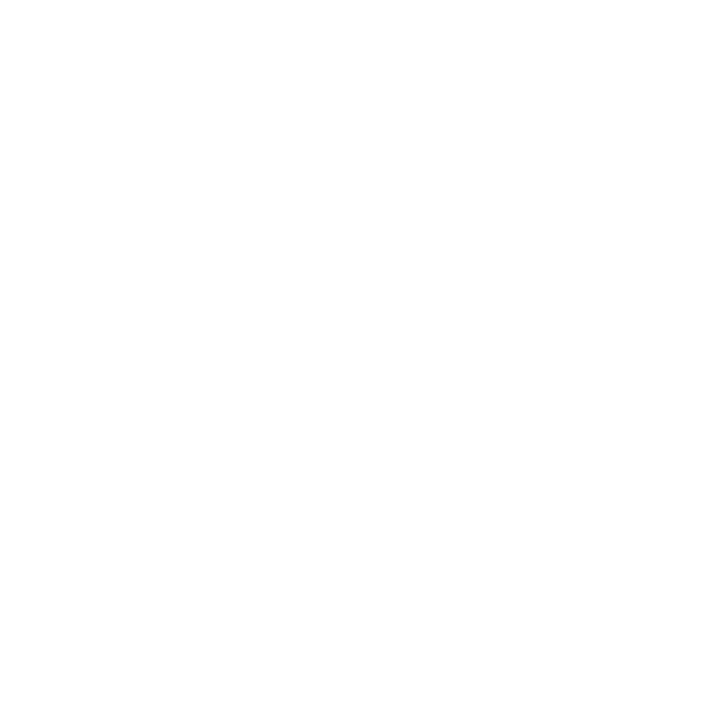 Abstract Ribbon Logo #ffffff