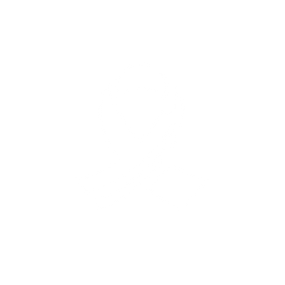 Abstract Ribbon Logo #ffffff