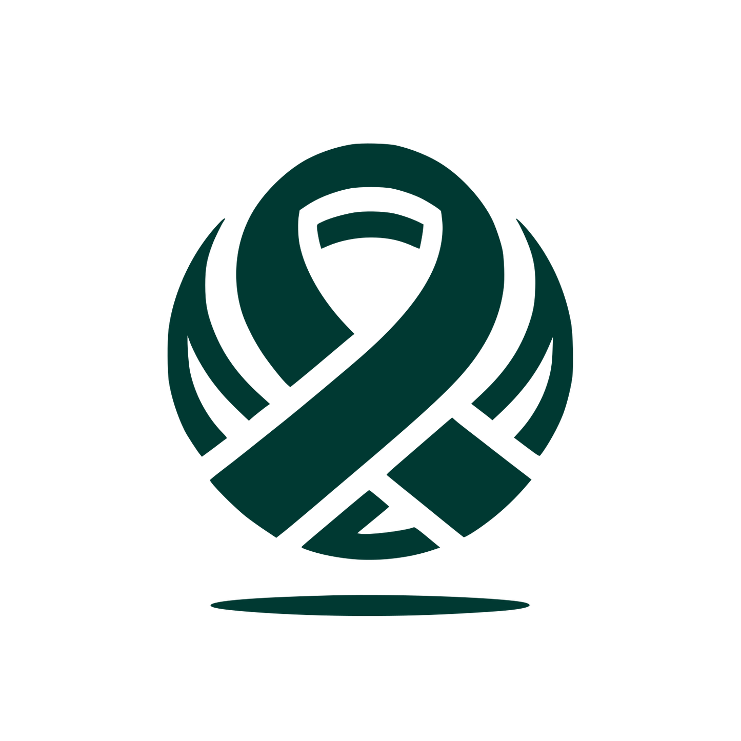 Awareness Ribbon Logo #003932