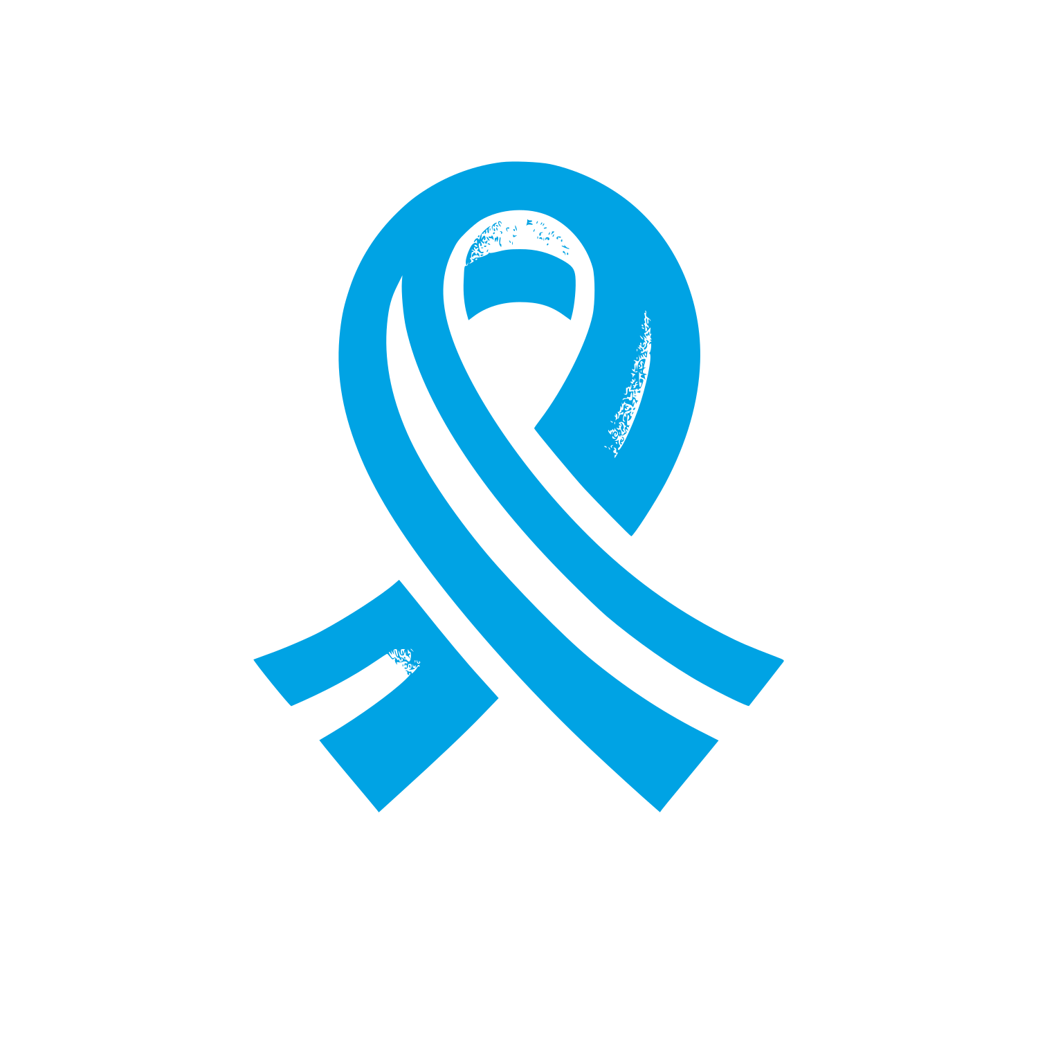 Memorial Ribbon Logo #00a3e4