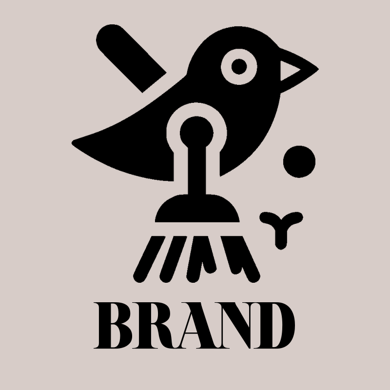 Simplified Bird on Stand Logo preview