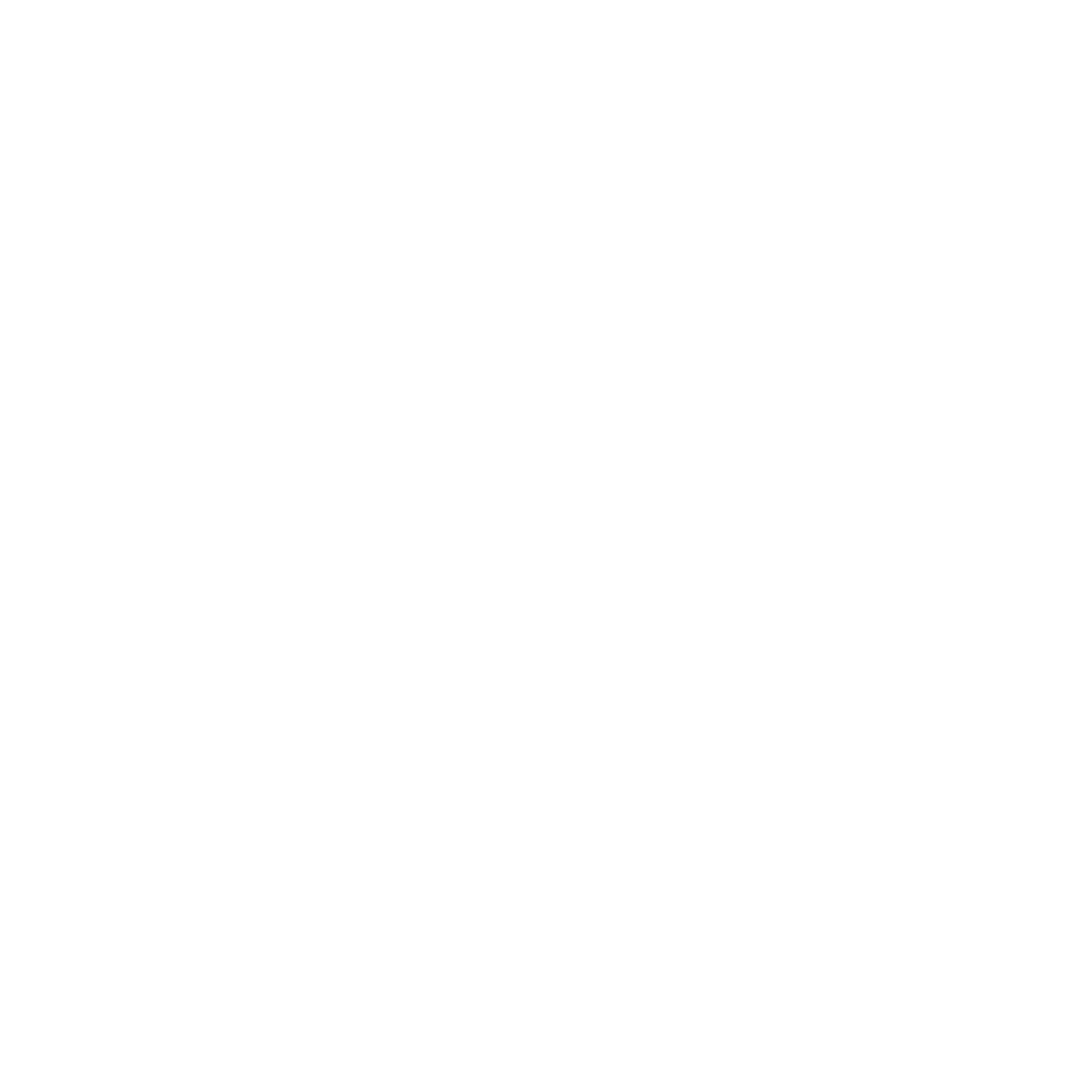 Rock Hand Logo #ffffff