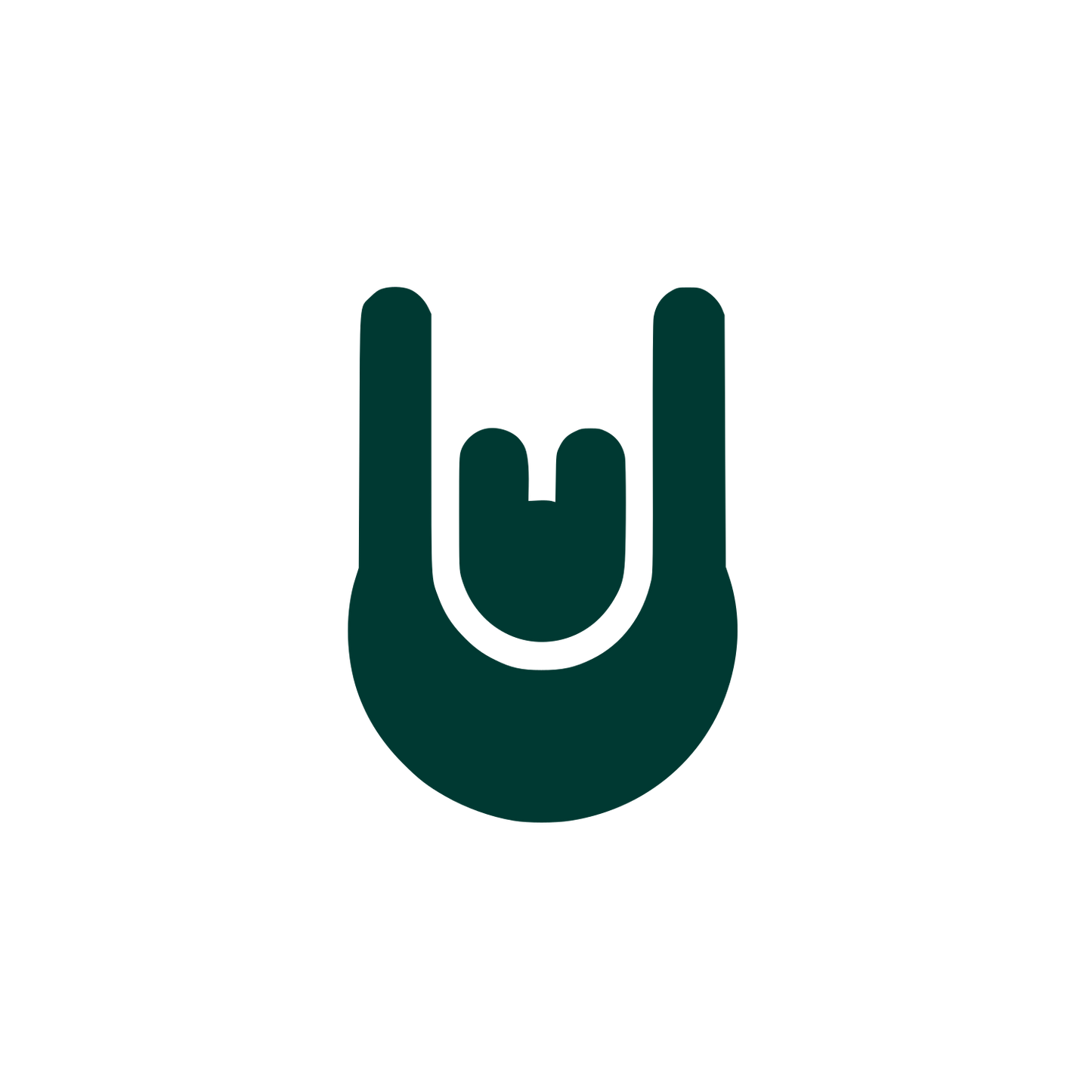 Rock Hand Logo #003932