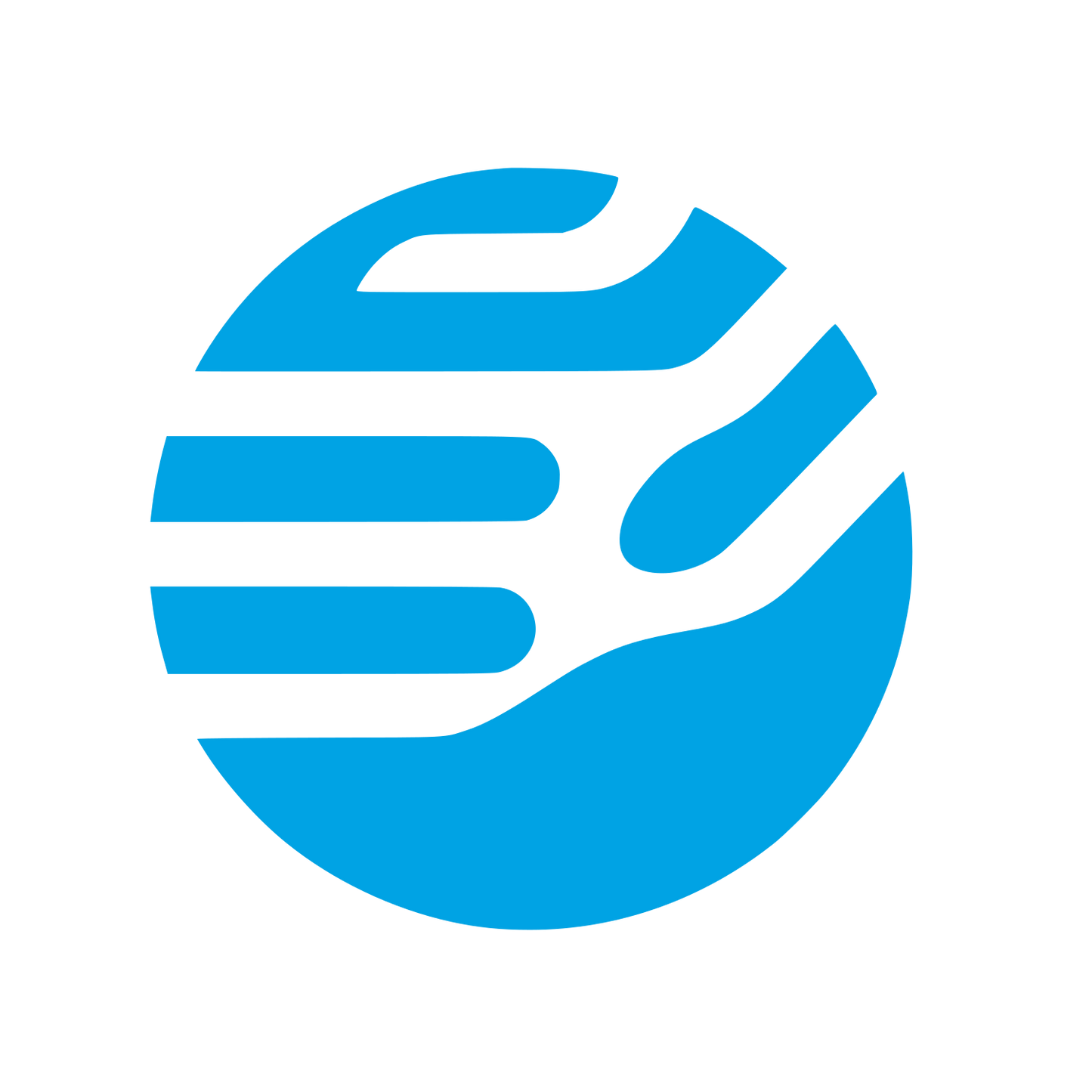 Pipe Logo #00a3e4