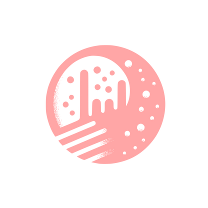 Day Night Rock Logo #ffa6a6