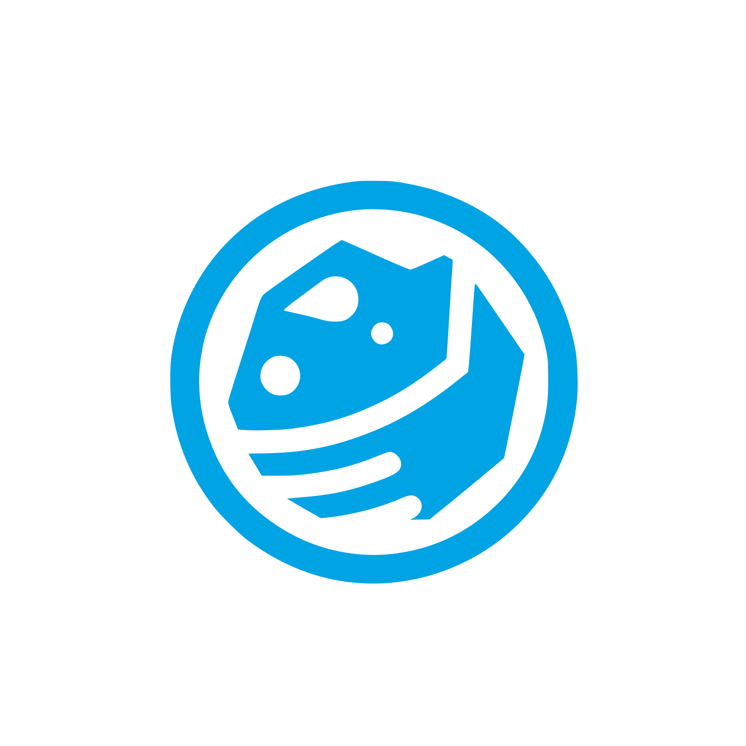 Meteor Logo #00a3e4