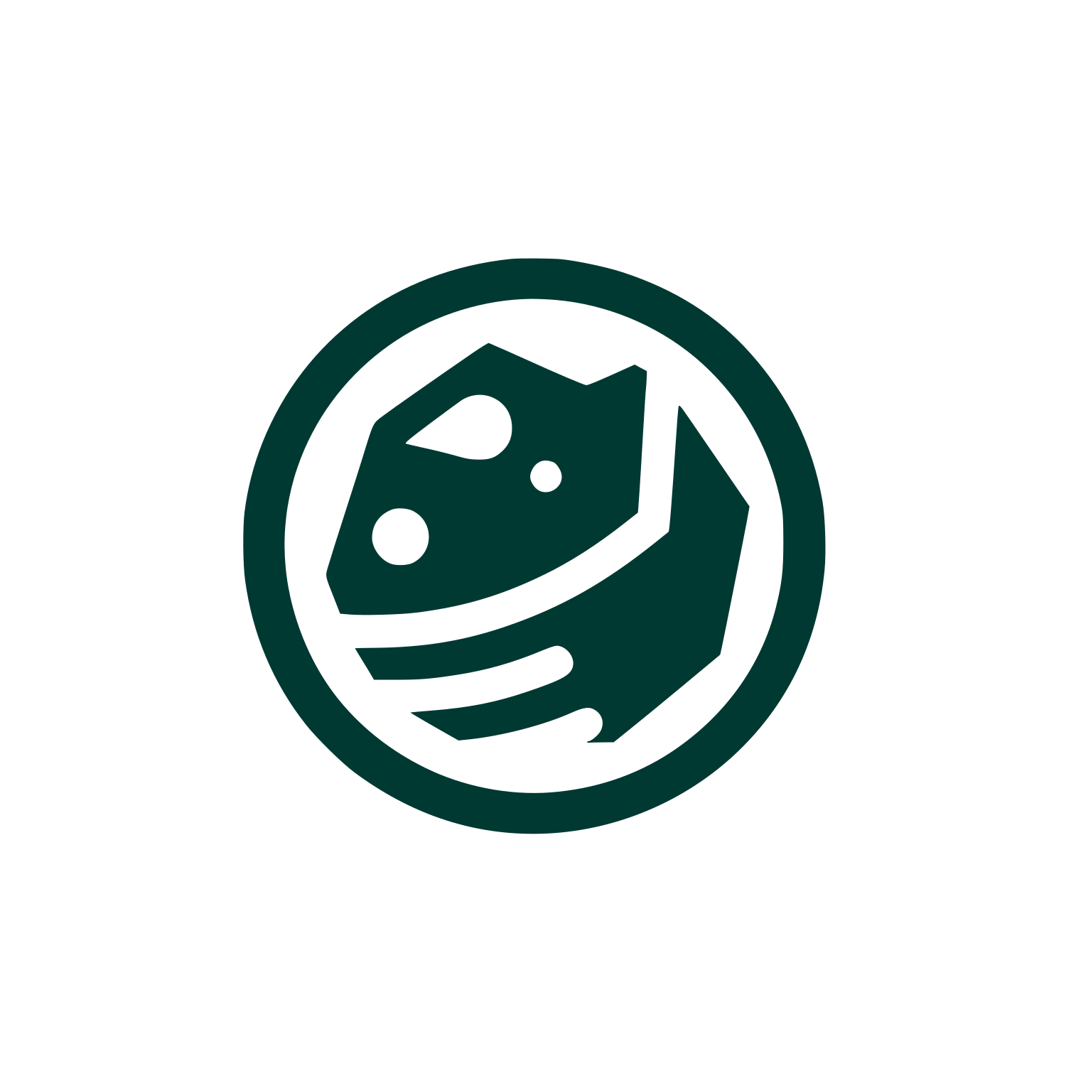 Meteor Logo #003932