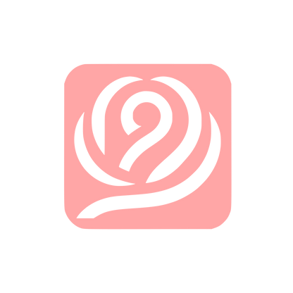 Rose Swirl Logo #ffa6a6