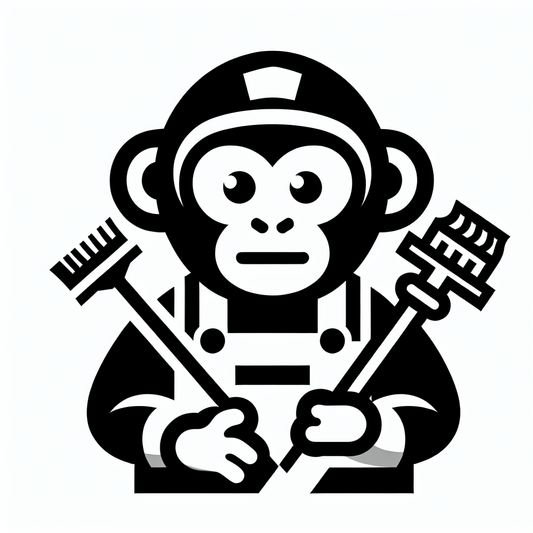 Monkey Plunger Brush Logo