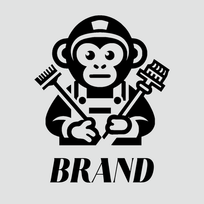 Monkey Cleaning Logo preview