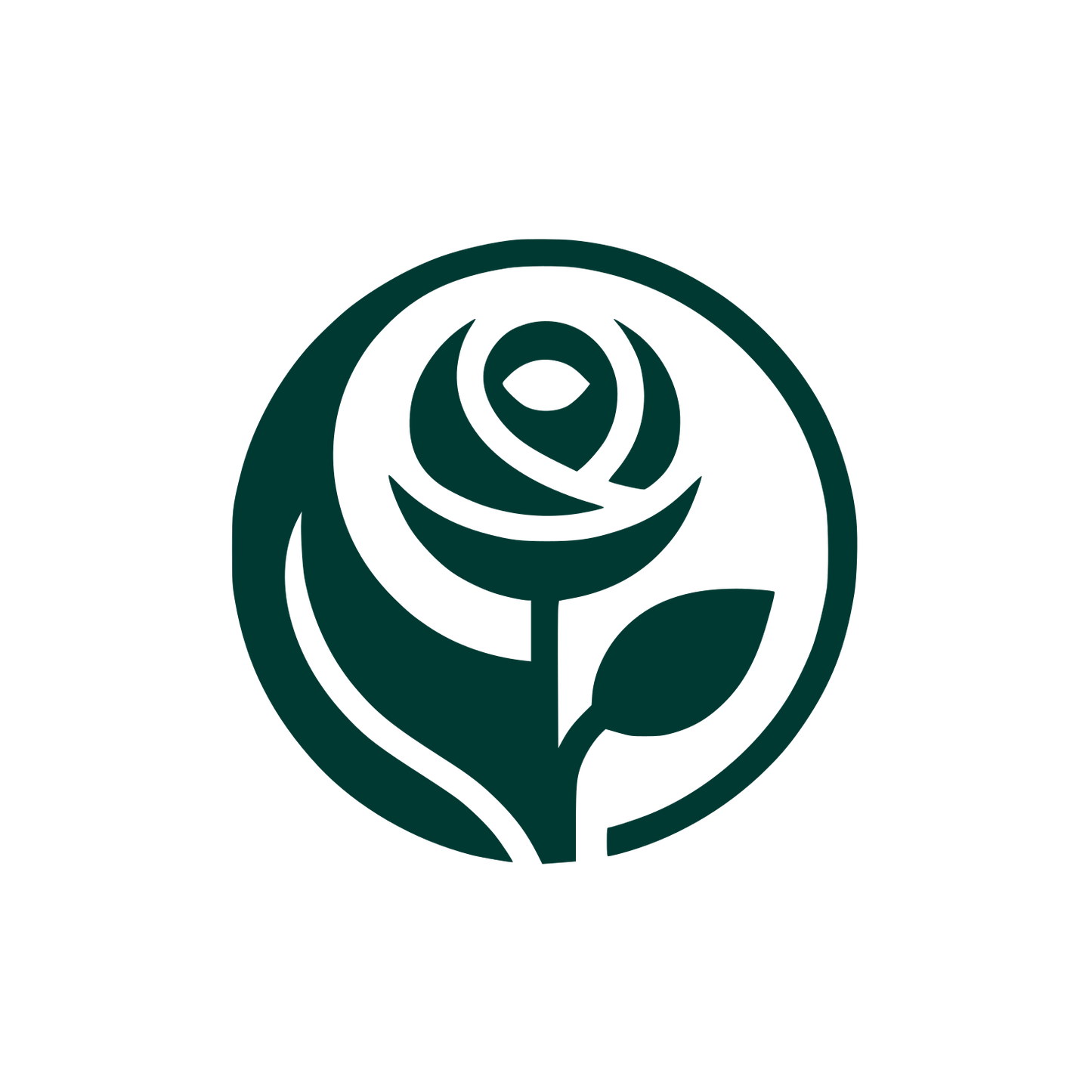 Rose Logo #003932