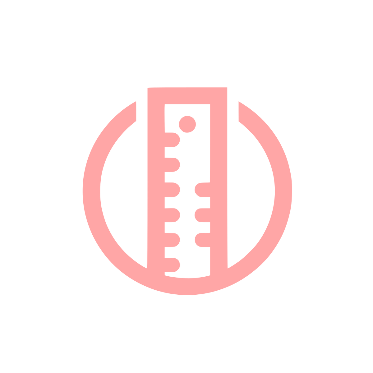 Ruler Logo #ffa6a6