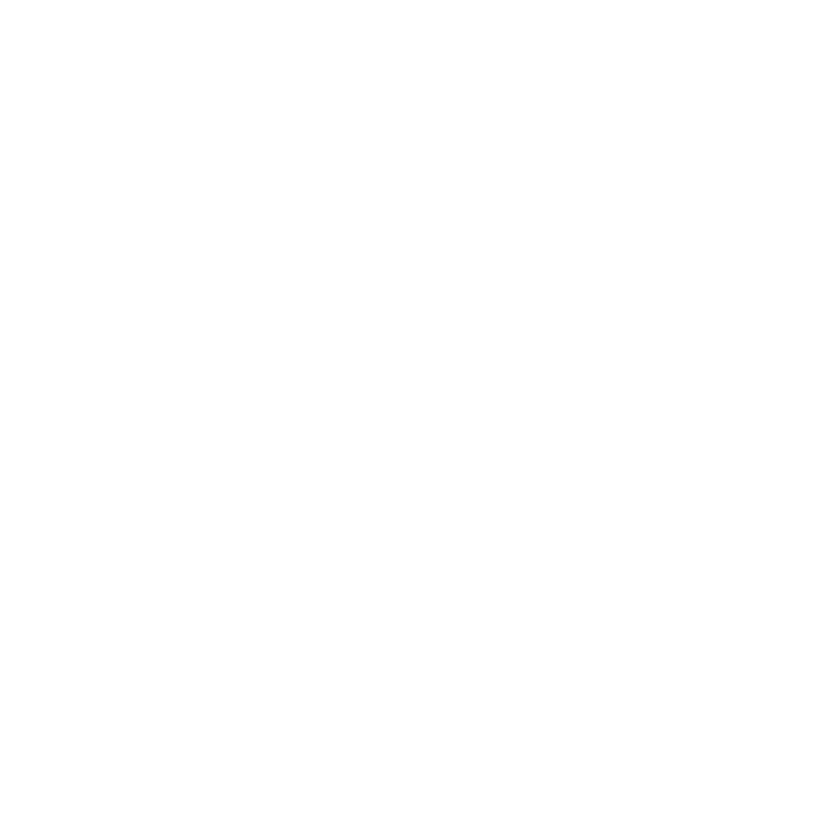 Ruler Logo #ffffff