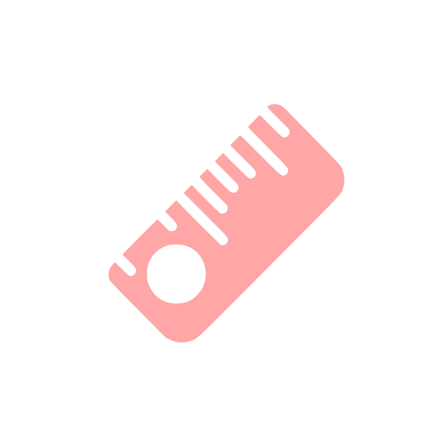 Ruler App Logo #ffa6a6