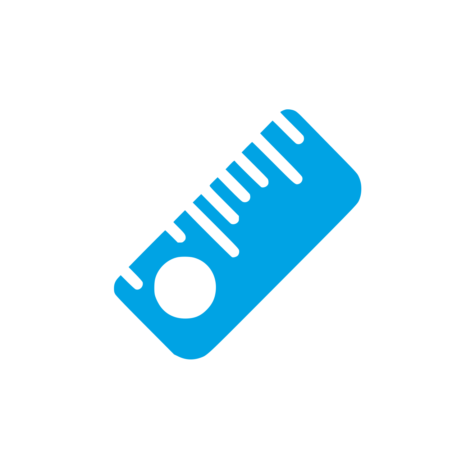Ruler App Logo #00a3e4