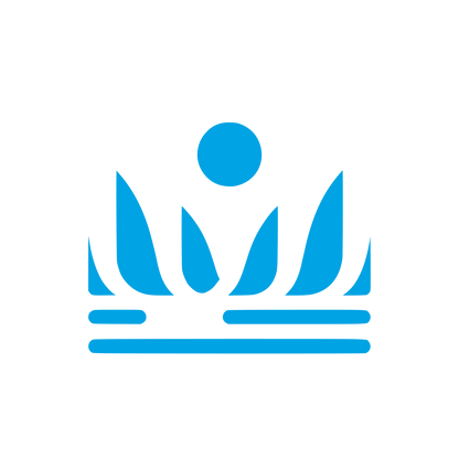Lotus Flower Logo #00a3e4