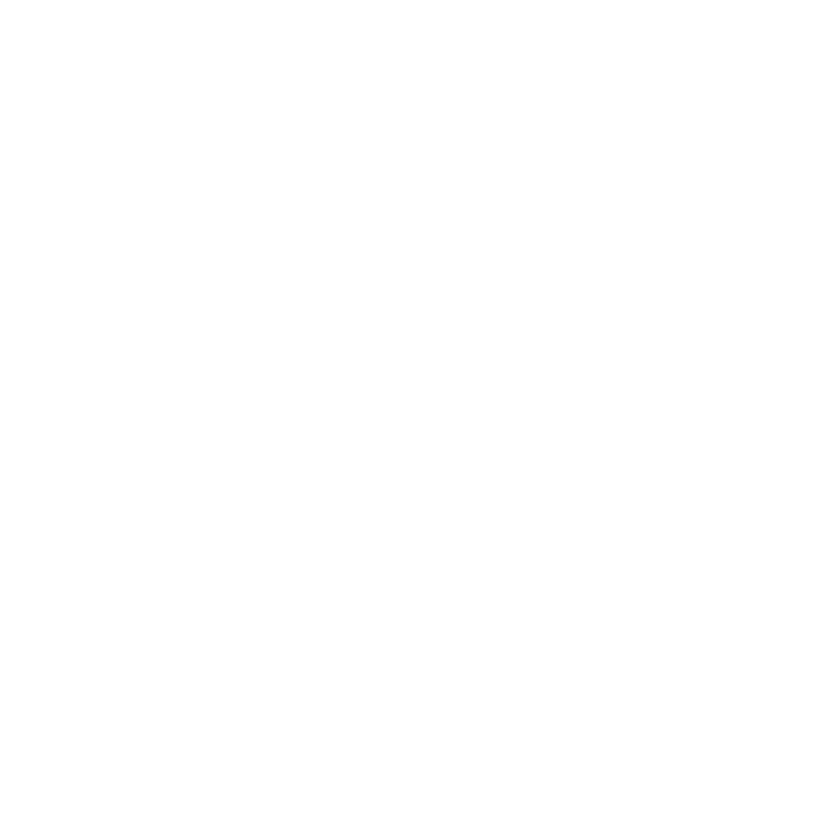 Saddle Wave Logo #ffffff