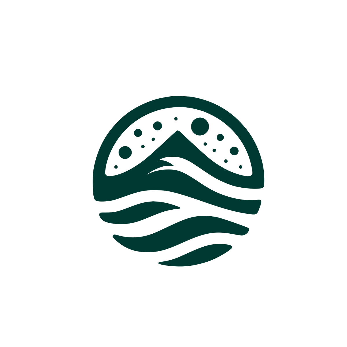Sand Logo #003932