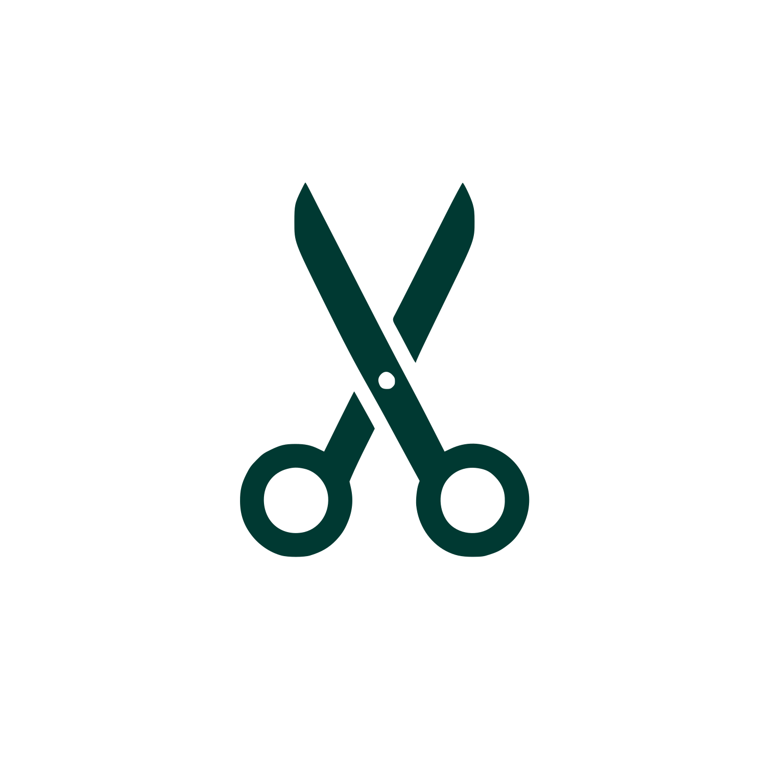 Scissors Logo Design #003932