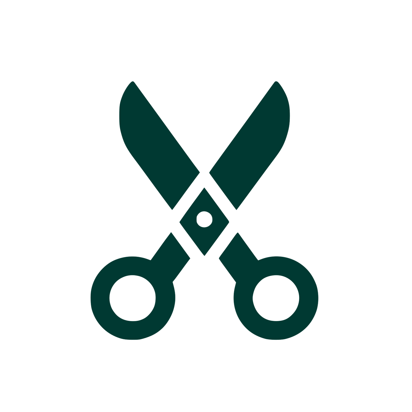 Scissors Logo Design #003932