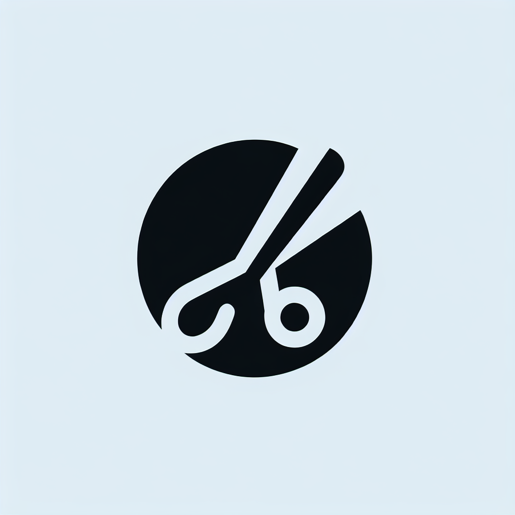 Scissors Circle Logo