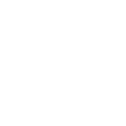 Scissors Circle Logo #ffffff