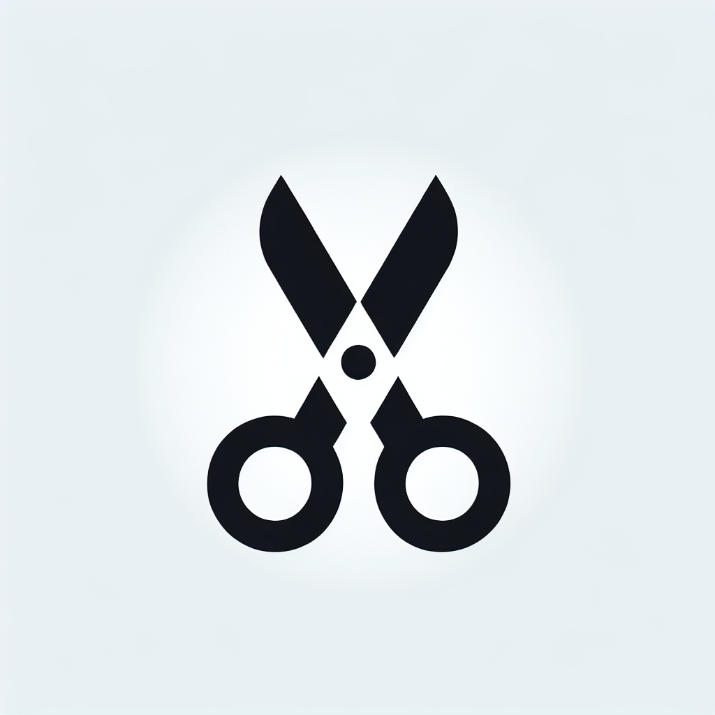 Scissors Graphic Logo