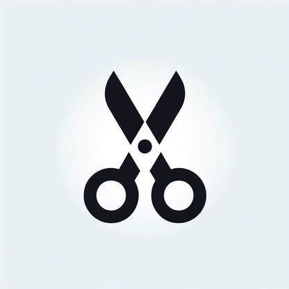Scissors Graphic Logo