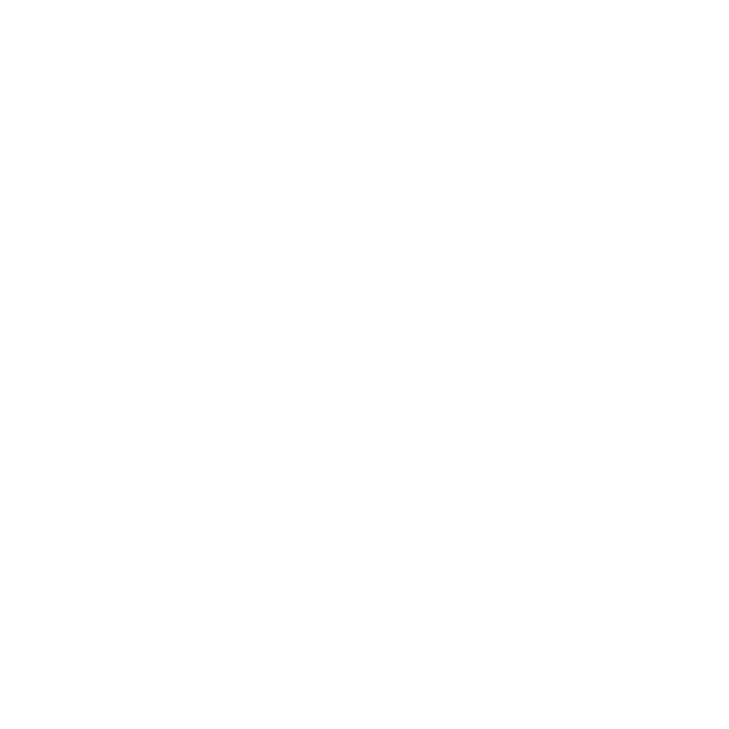 Scissors Silhouette Logo #ffffff