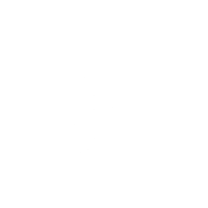 Scissors Silhouette Logo #ffffff