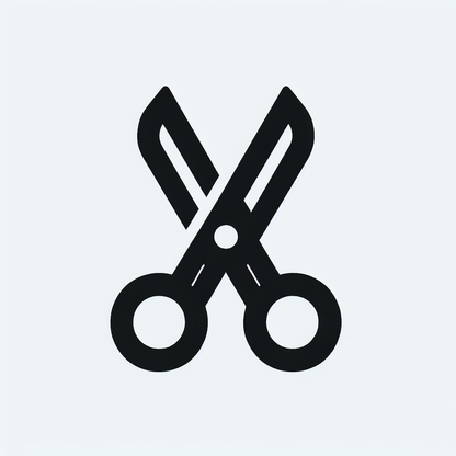 Scissors Symbol Logo