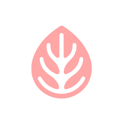 Leaf Pattern Logo #ffa6a6