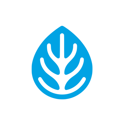 Leaf Pattern Logo #00a3e4