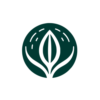Seed Sprout Monoline Logo #003932