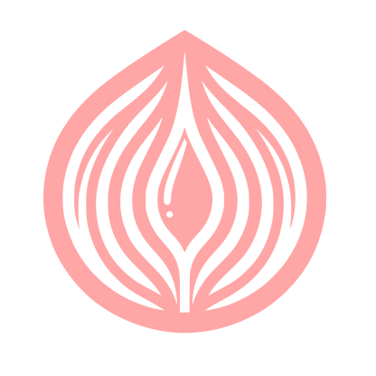Abstract Onion Logo #ffa6a6