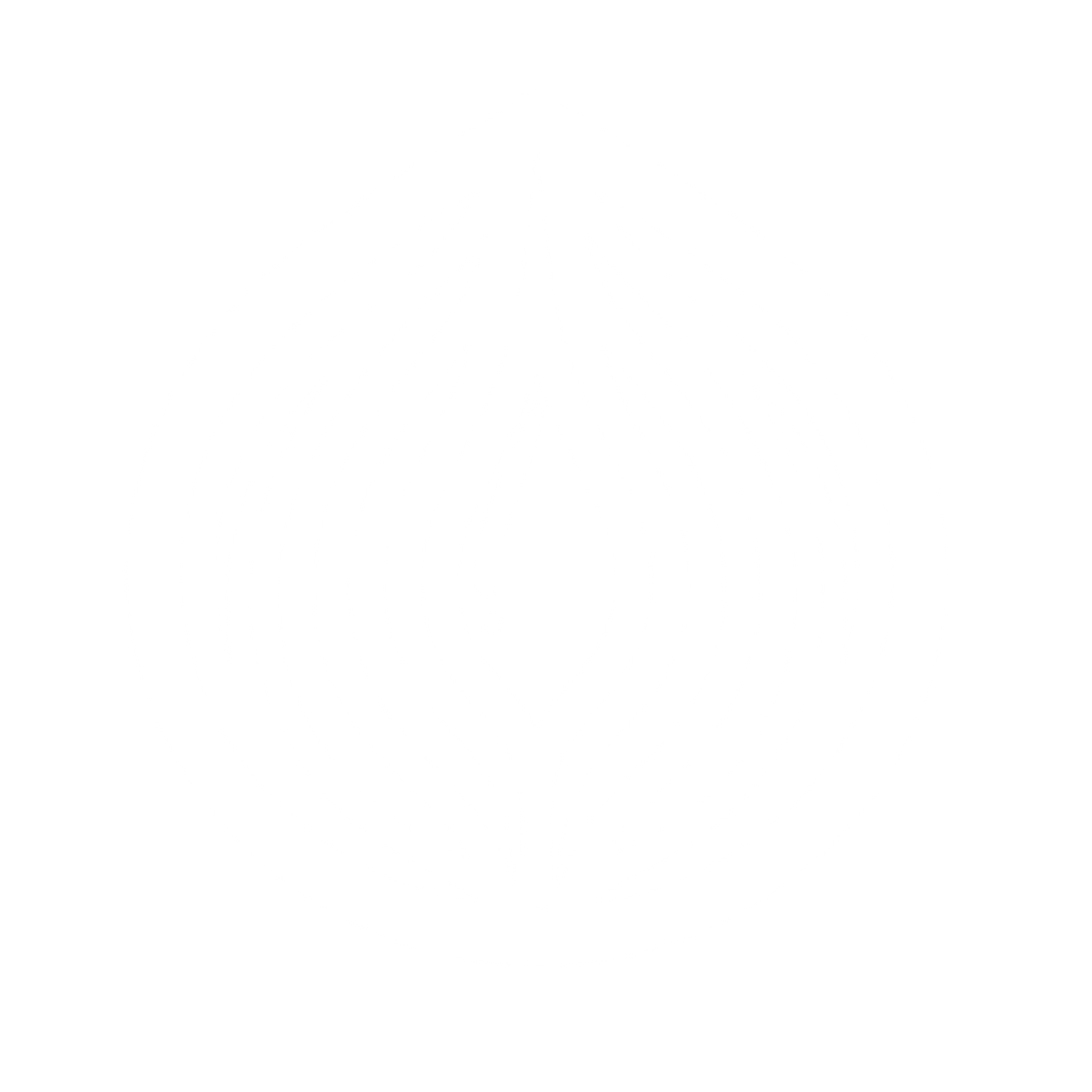 Abstract Onion Logo #ffffff