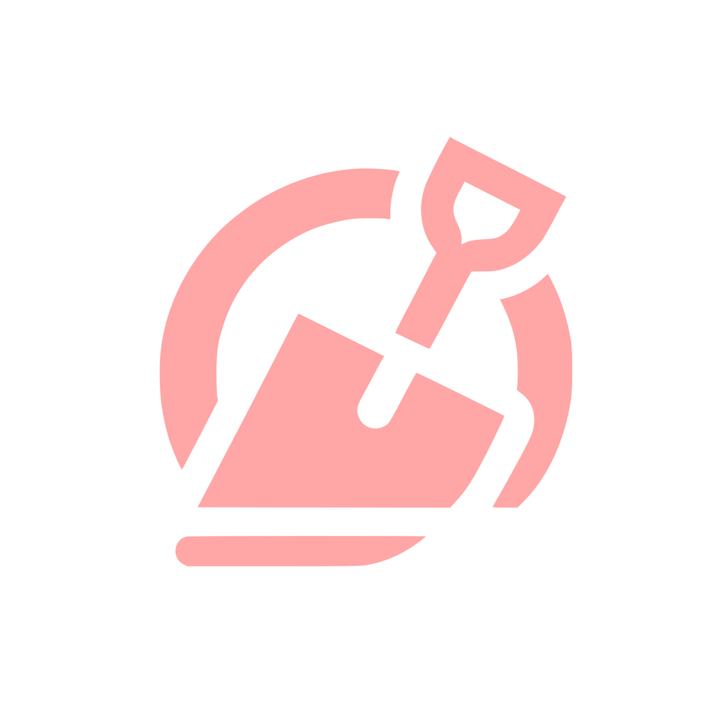Construction Tools Logo #ffa6a6