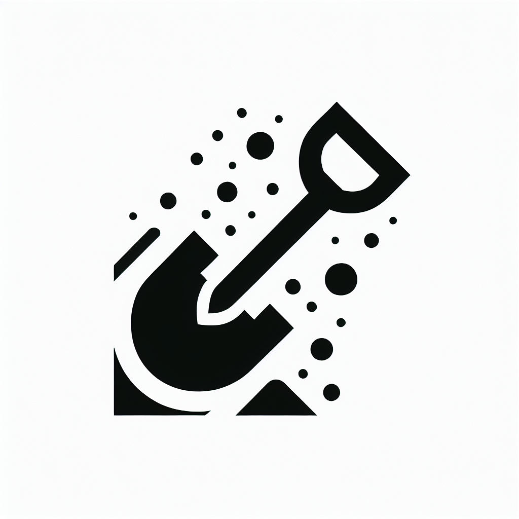 Digging Shovel Logo