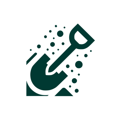 Digging Shovel Logo #003932