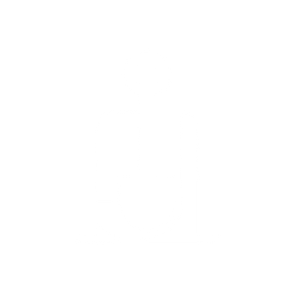 Abstract Shovel Logo #ffffff