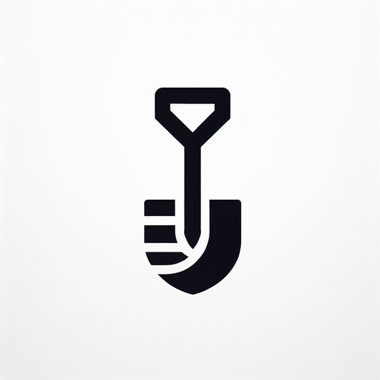 Black Shovel Logo