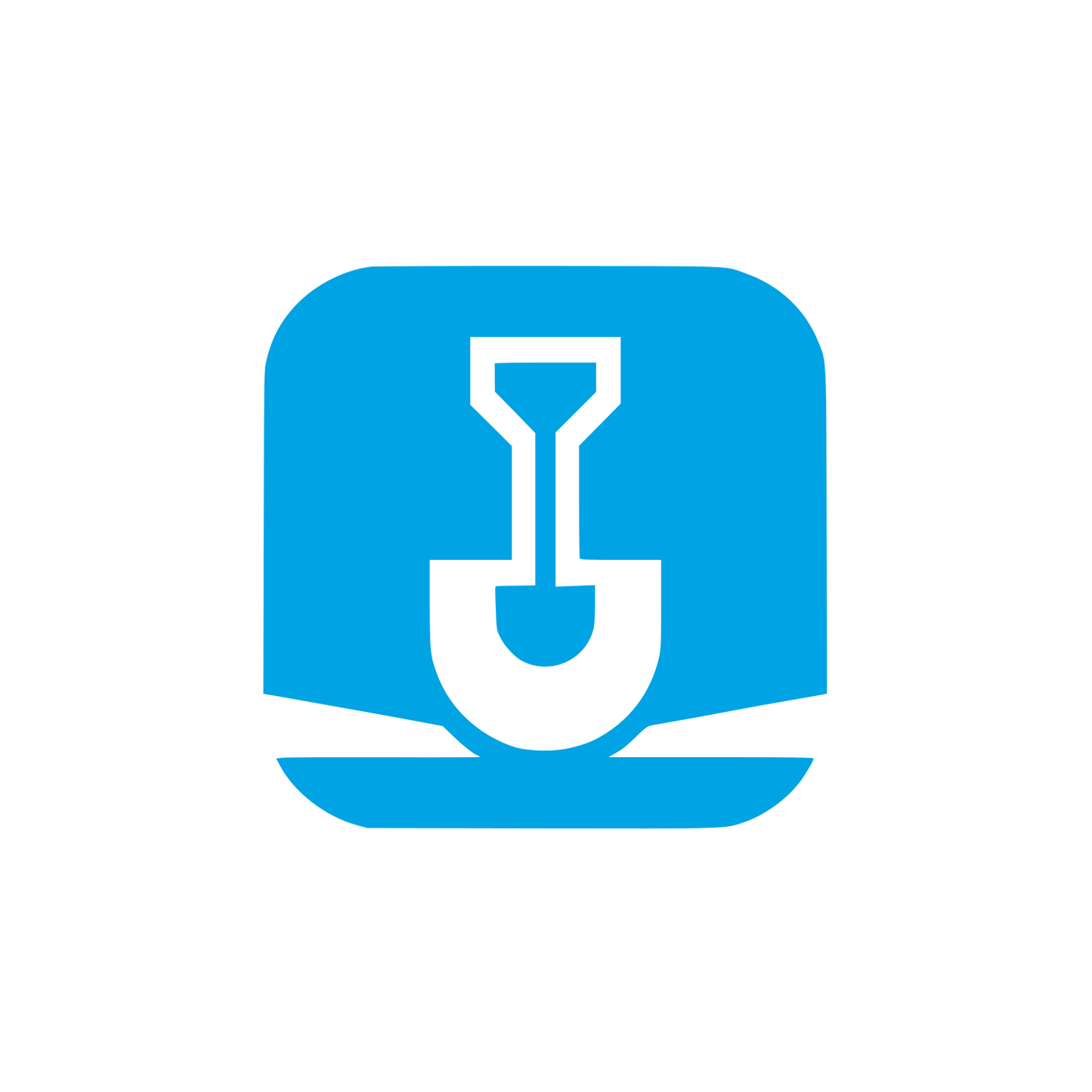Construction Tool Logo #00a3e4