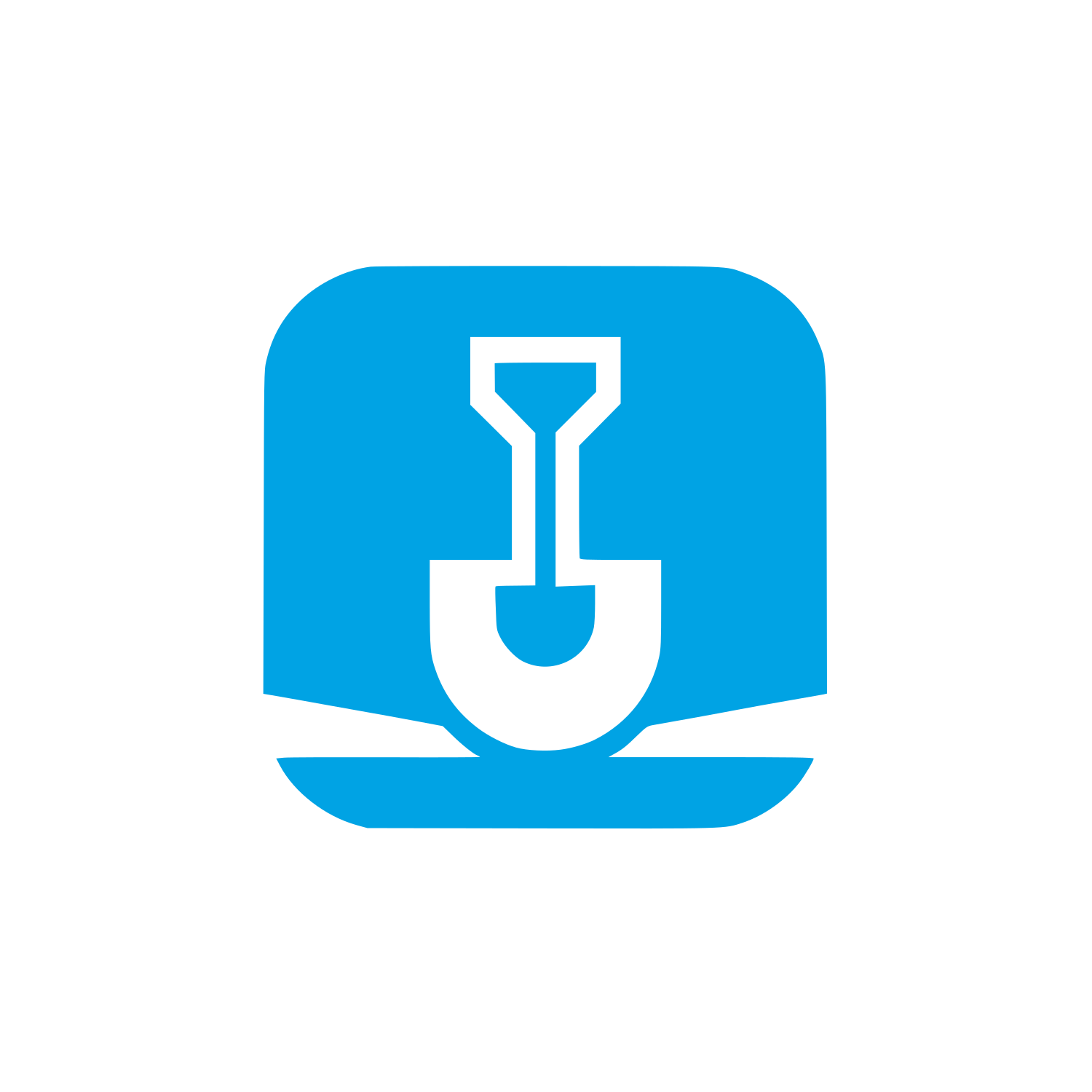 Construction Tool Logo #00a3e4