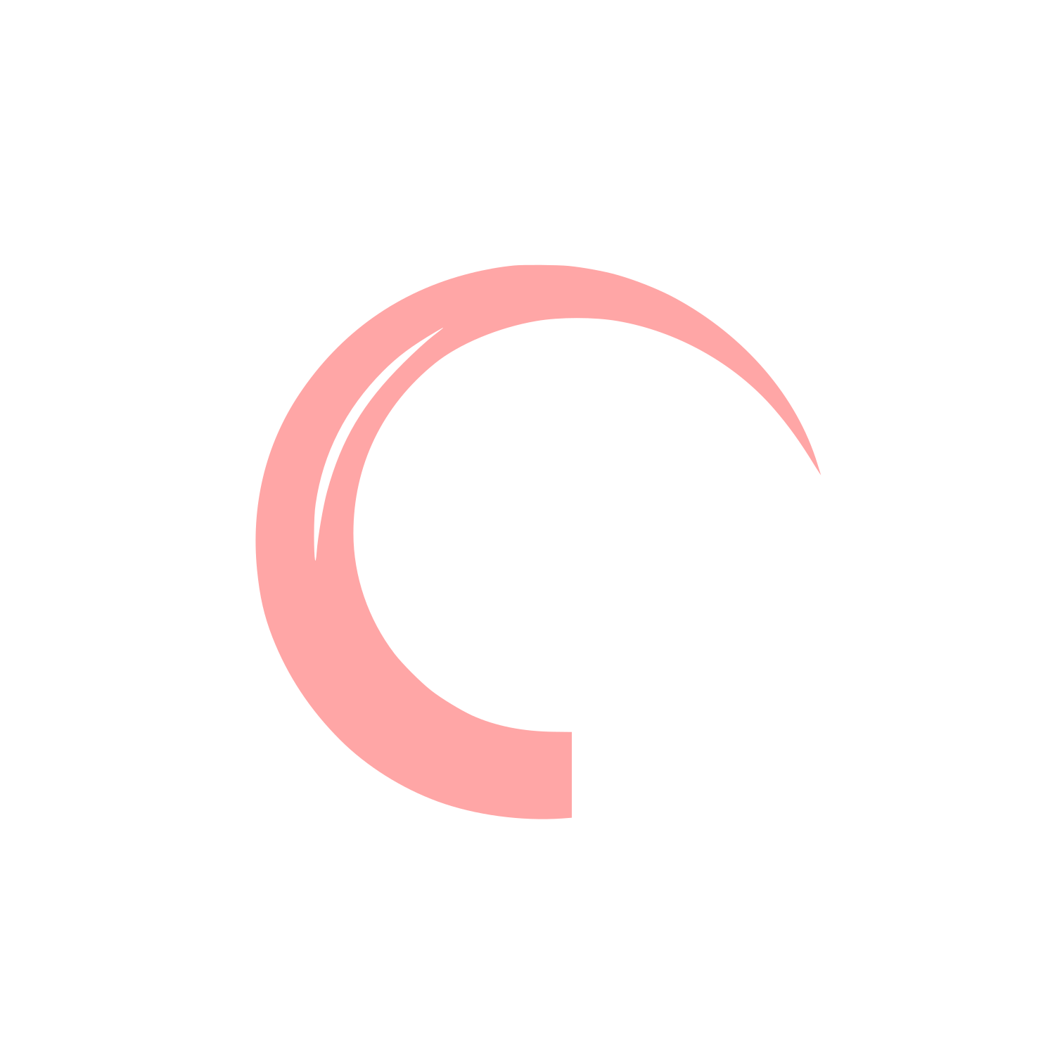 Crescent Logo #ffa6a6