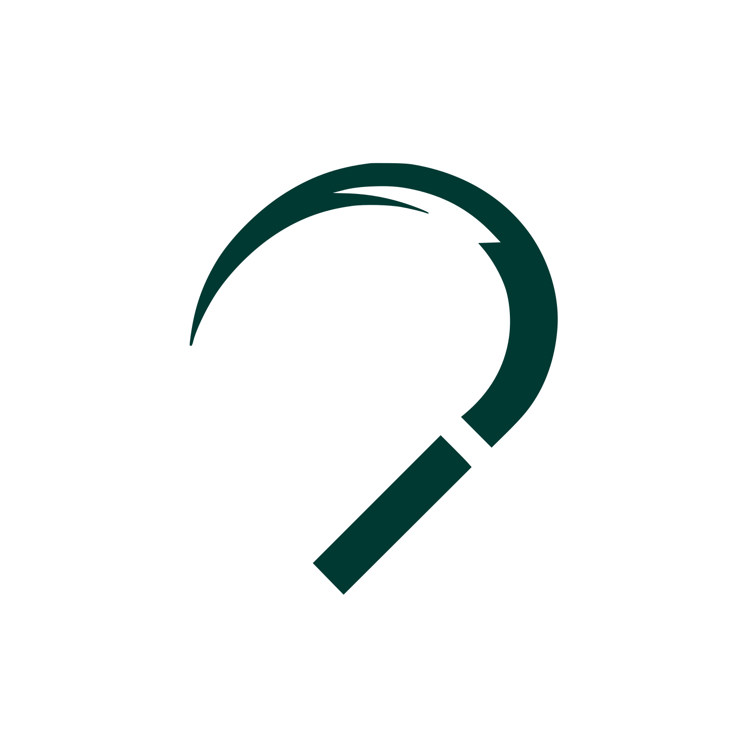 Sickle Curve Logo #003932