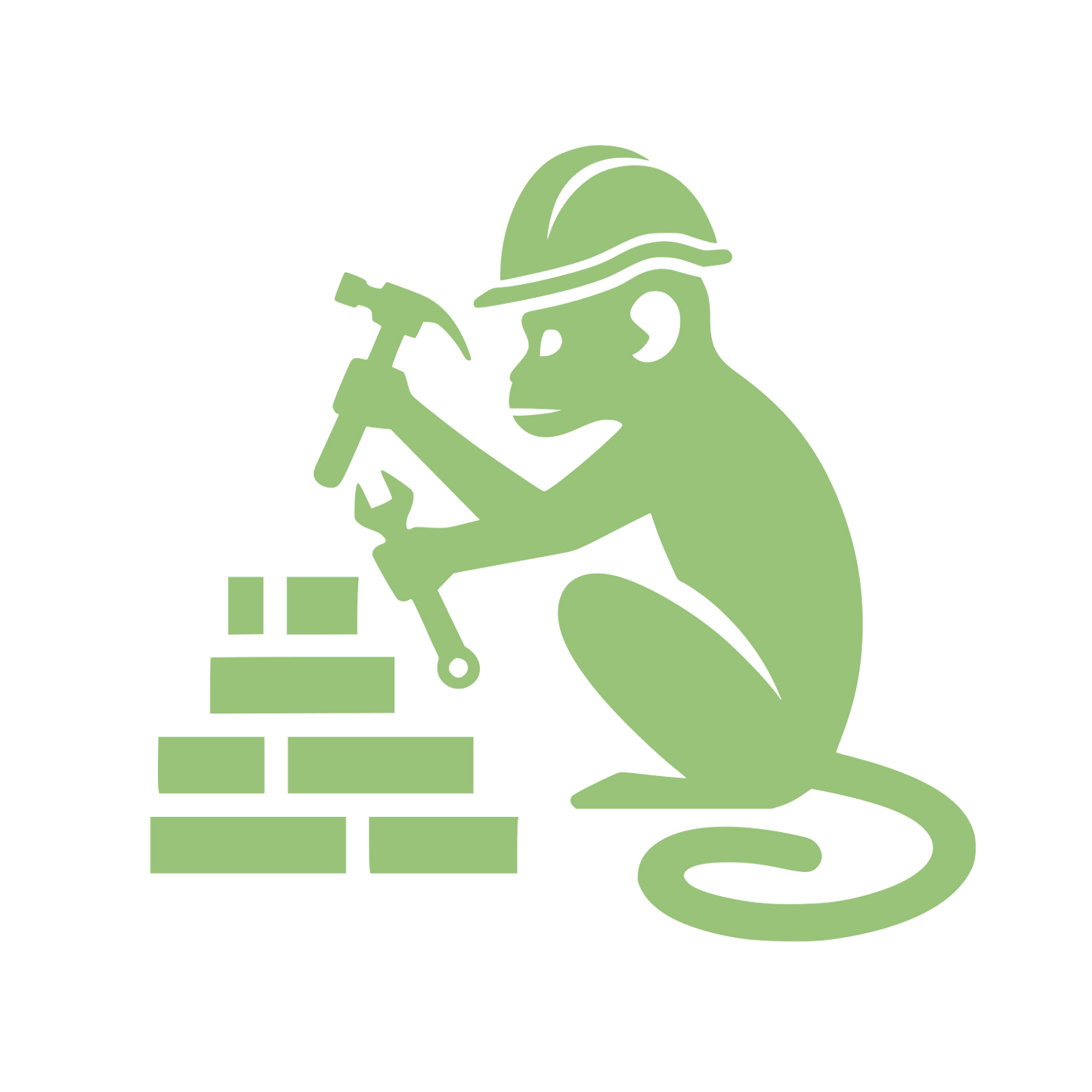 Monkey Builder Logo #98C379