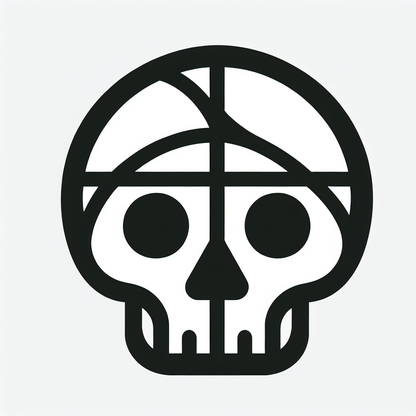 Abstract Skull Logo