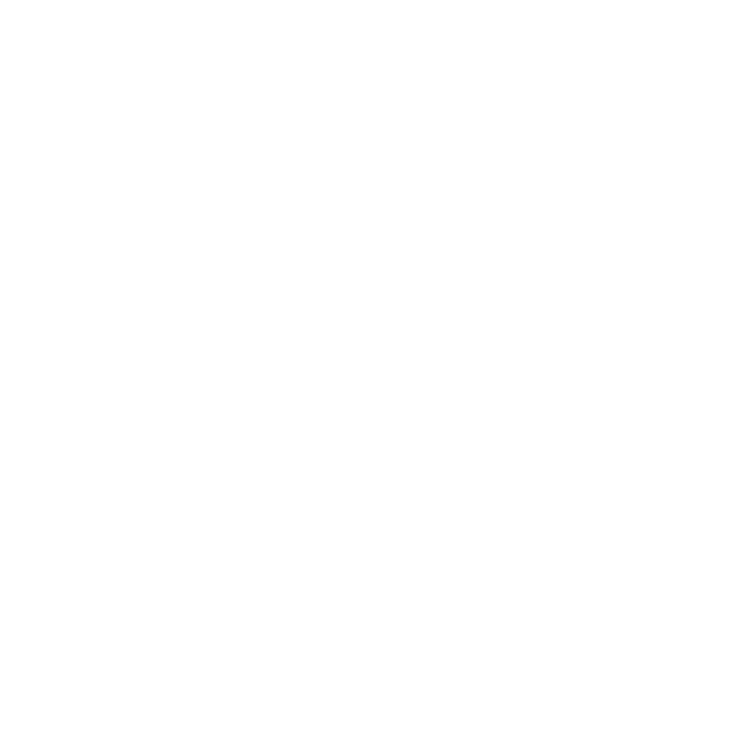 Skull Symbol Logo #ffffff