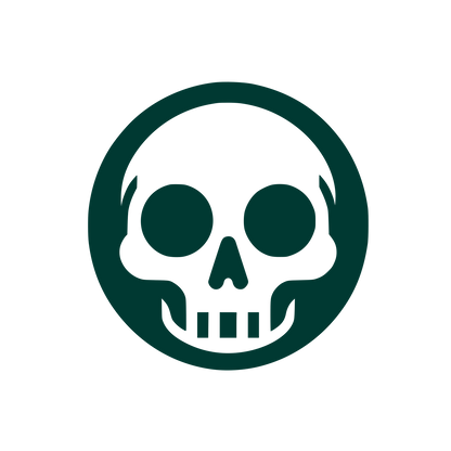 Skull Logo Design #003932